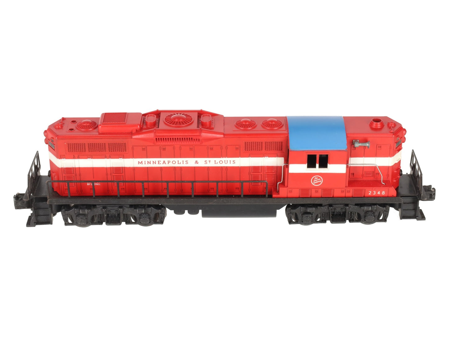Lionel 2348 Vintage O Minneapolis & St. Louis GP-9 Diesel Locomotive VG/Box