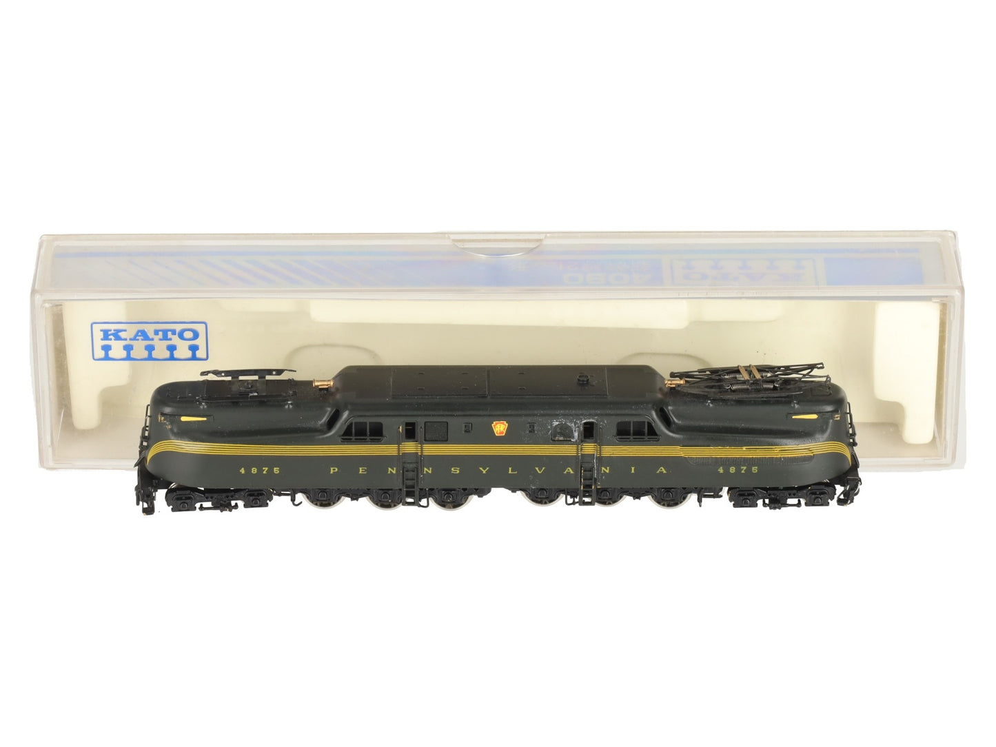 Key Model Trains N Scale BRASS Pennsylvania Railroad Electric Locomotive #4875 VG