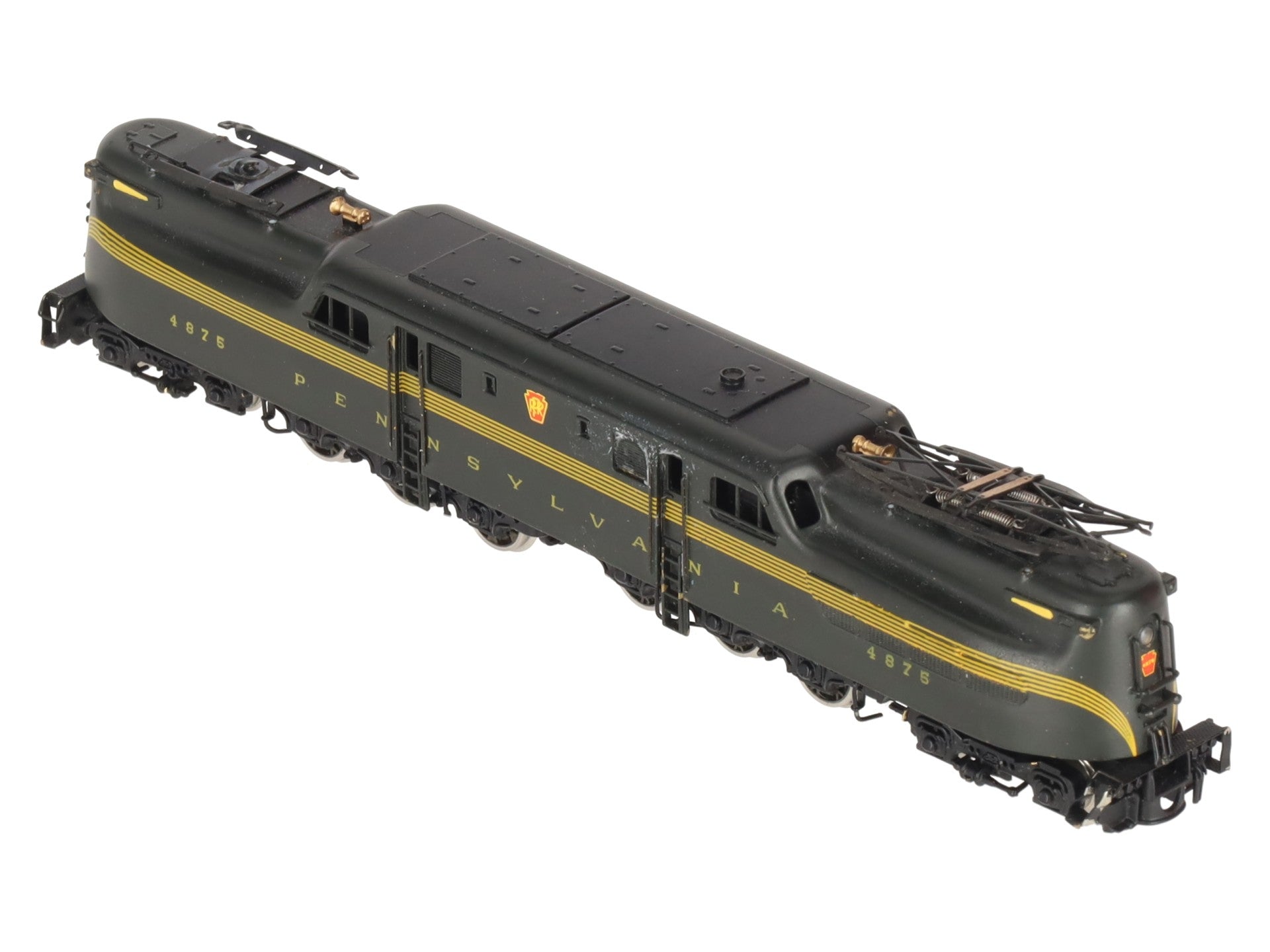 Key Model Trains N Scale BRASS Pennsylvania Railroad Electric Locomotive #4875 VG