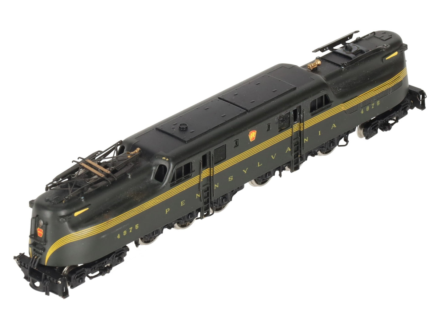 Key Model Trains N Scale BRASS Pennsylvania Railroad Electric Locomotive #4875 VG