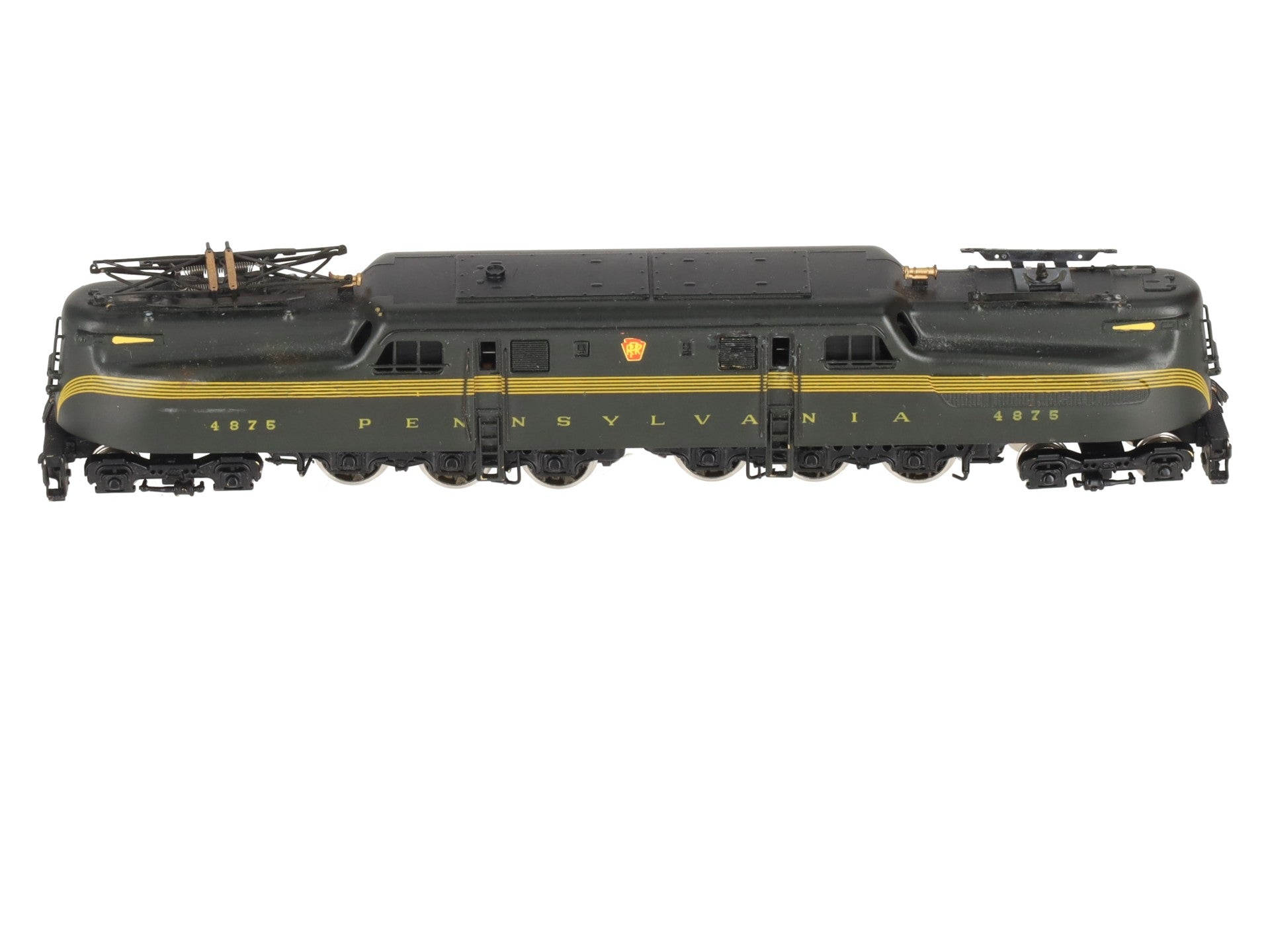 Key Model Trains N Scale BRASS Pennsylvania Railroad Electric Locomotive #4875 VG