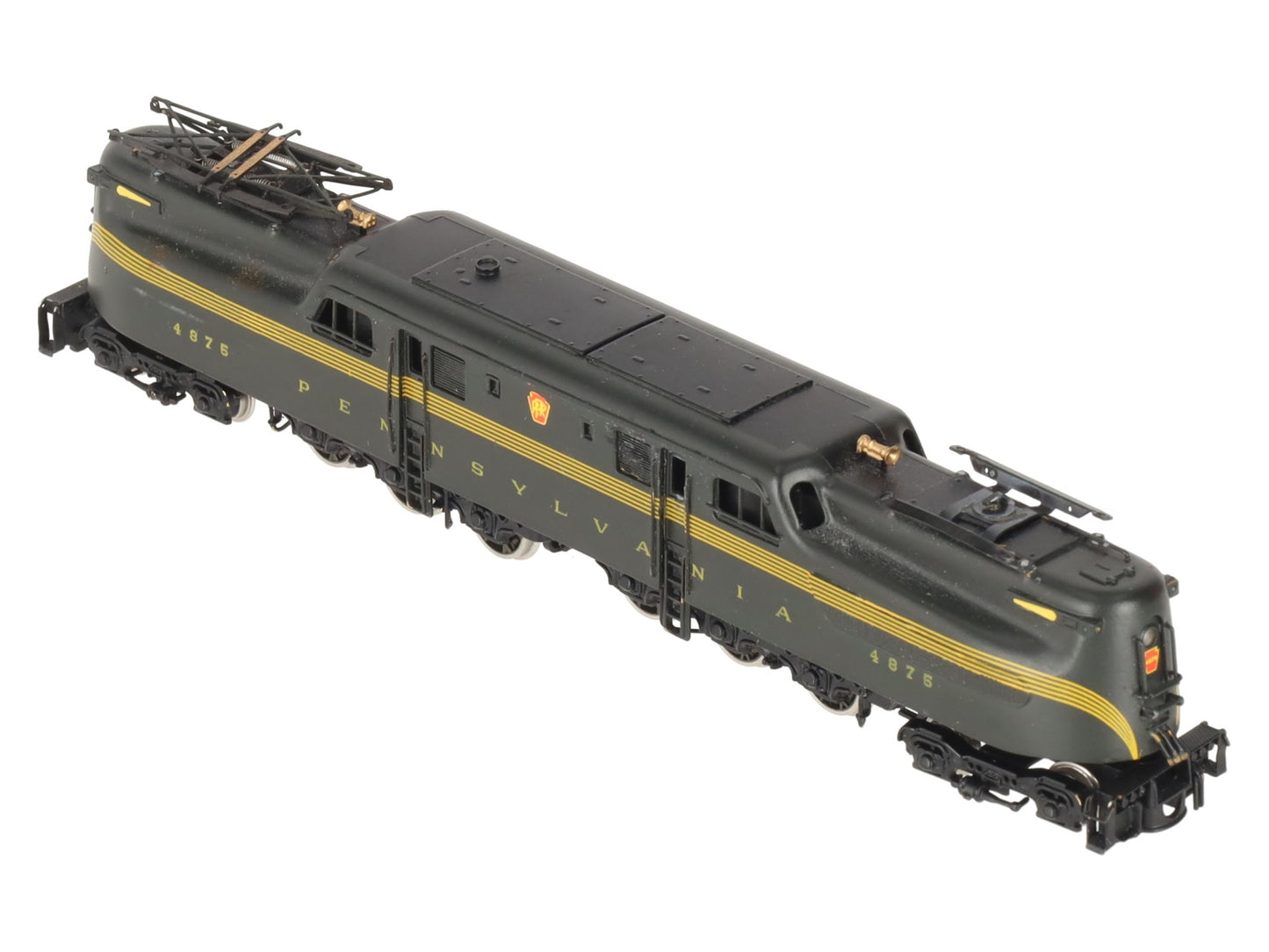 Key Model Trains N Scale BRASS Pennsylvania Railroad Electric Locomotive #4875 VG