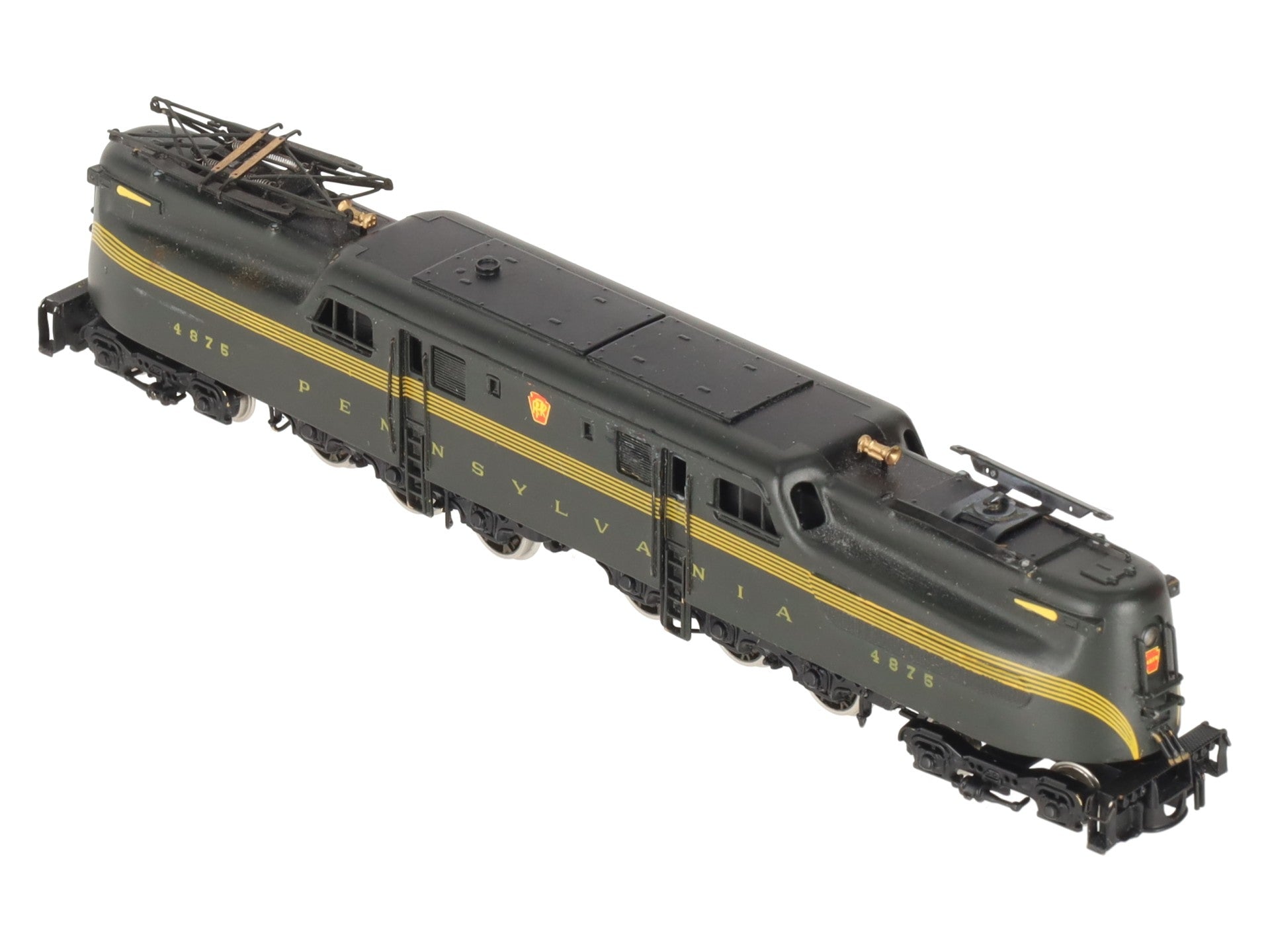 Key Model Trains N Scale BRASS Pennsylvania Railroad Electric Locomotive #4875 VG