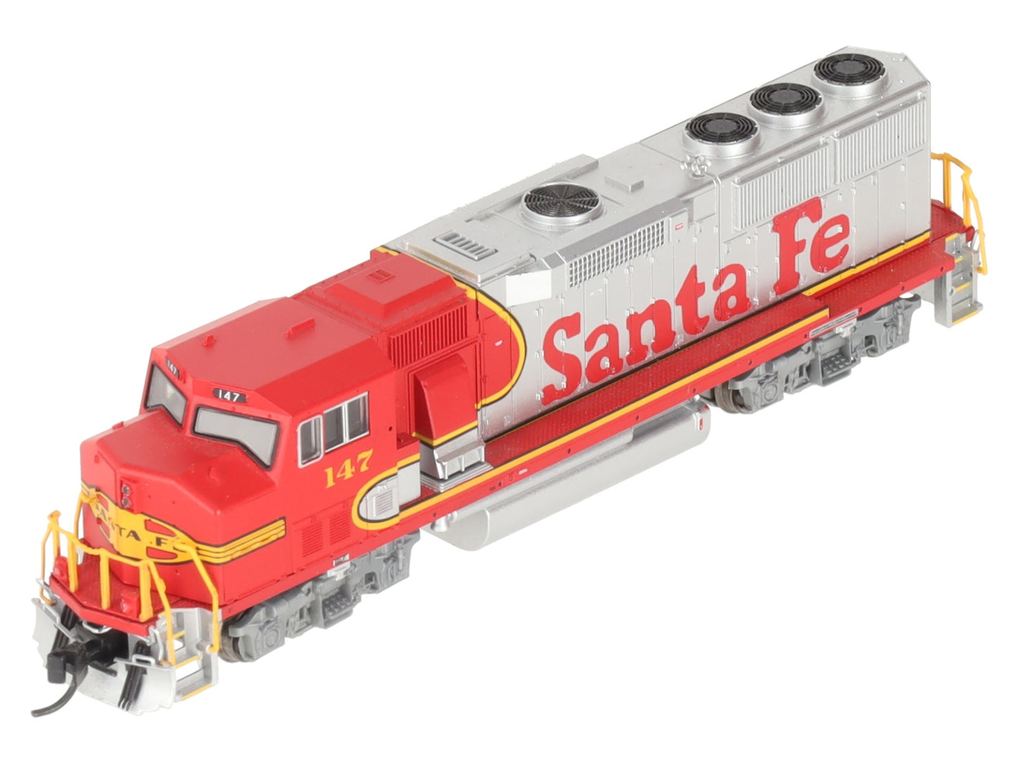Fox Valley Models 70503 N Scale Santa Fe GP60M Diesel Locomotive #147 with DCC EX/Box