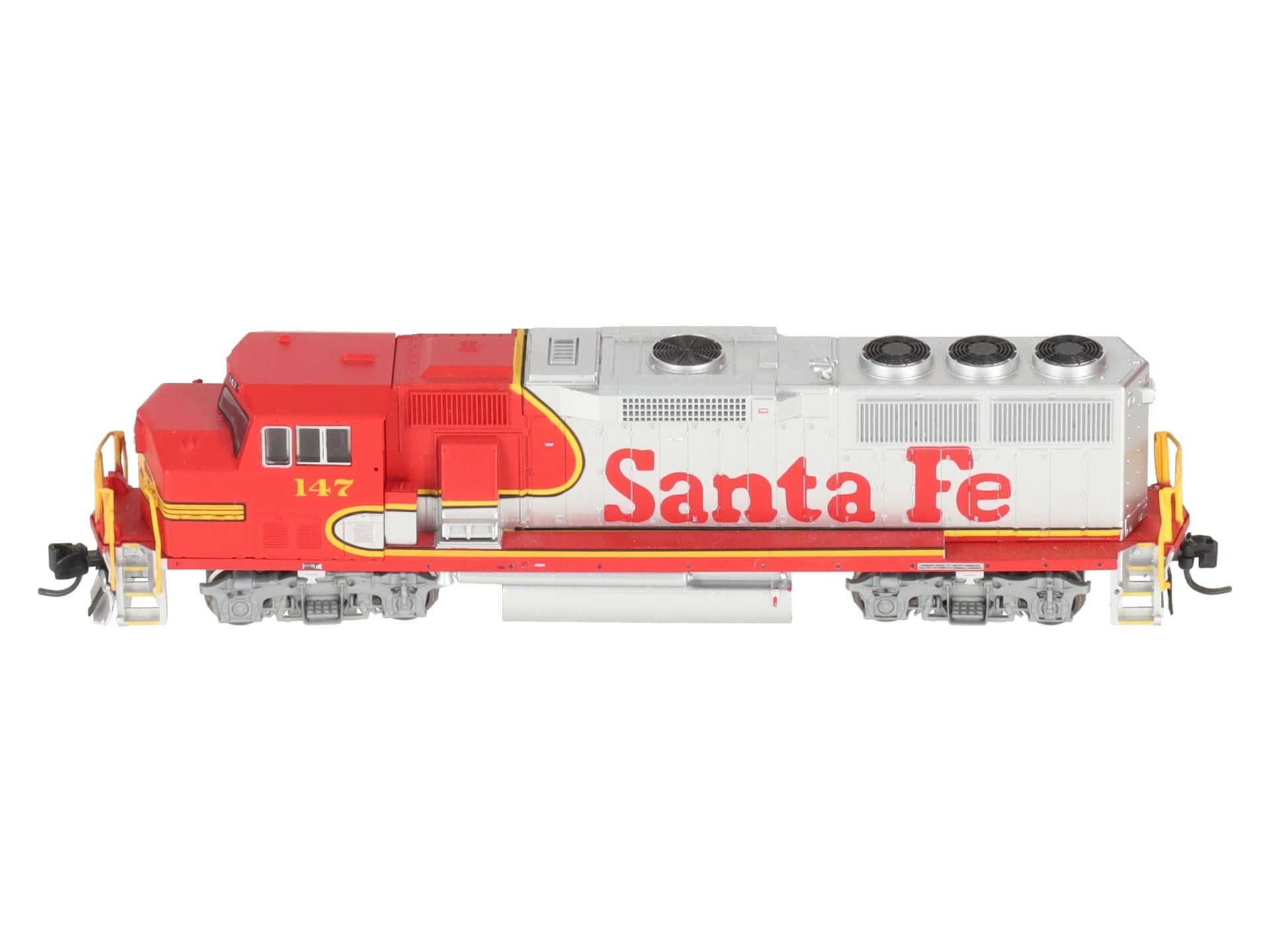 Fox Valley Models 70503 N Scale Santa Fe GP60M Diesel Locomotive #147 with DCC EX/Box