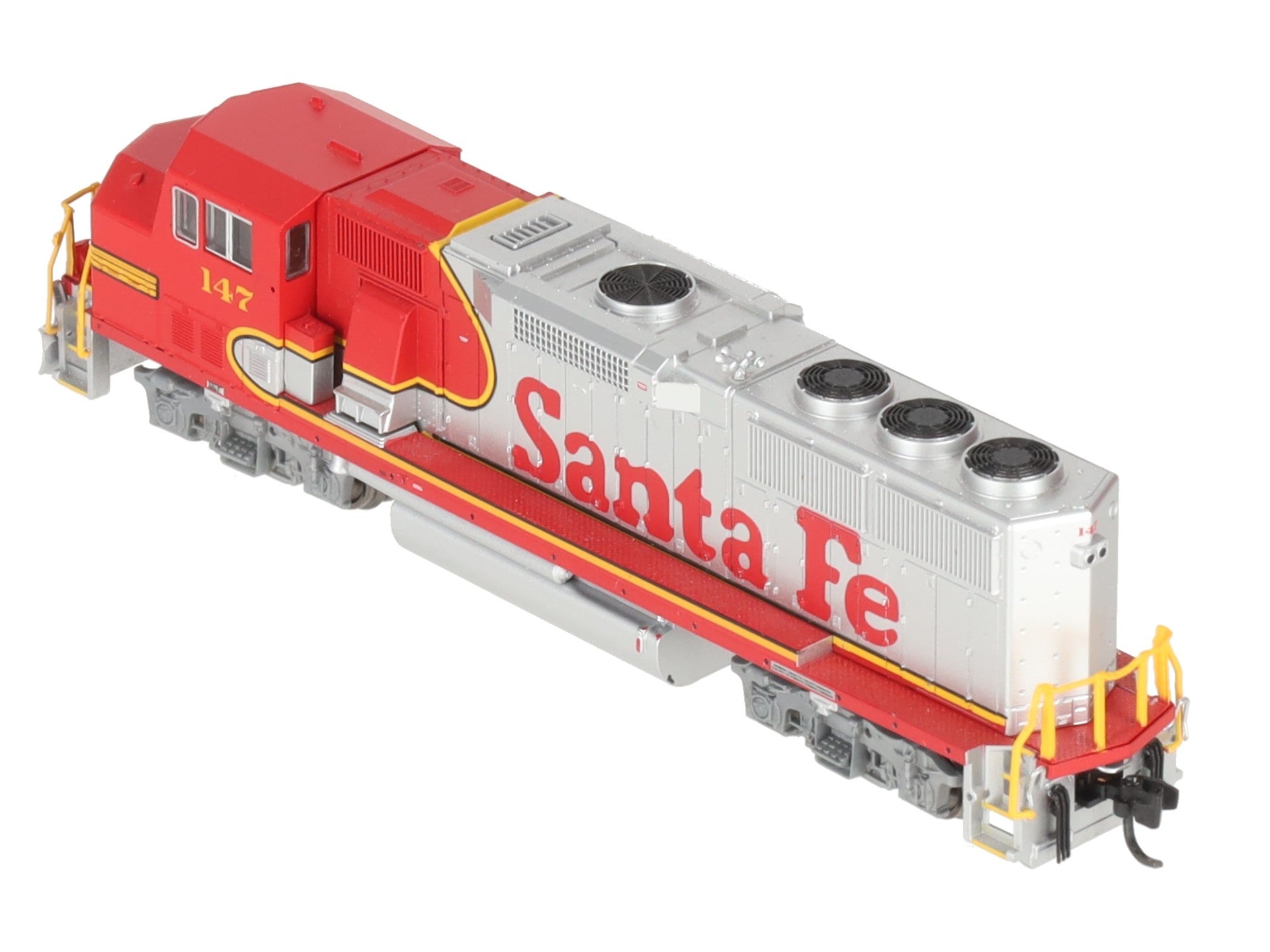 Fox Valley Models 70503 N Scale Santa Fe GP60M Diesel Locomotive #147 with DCC EX/Box