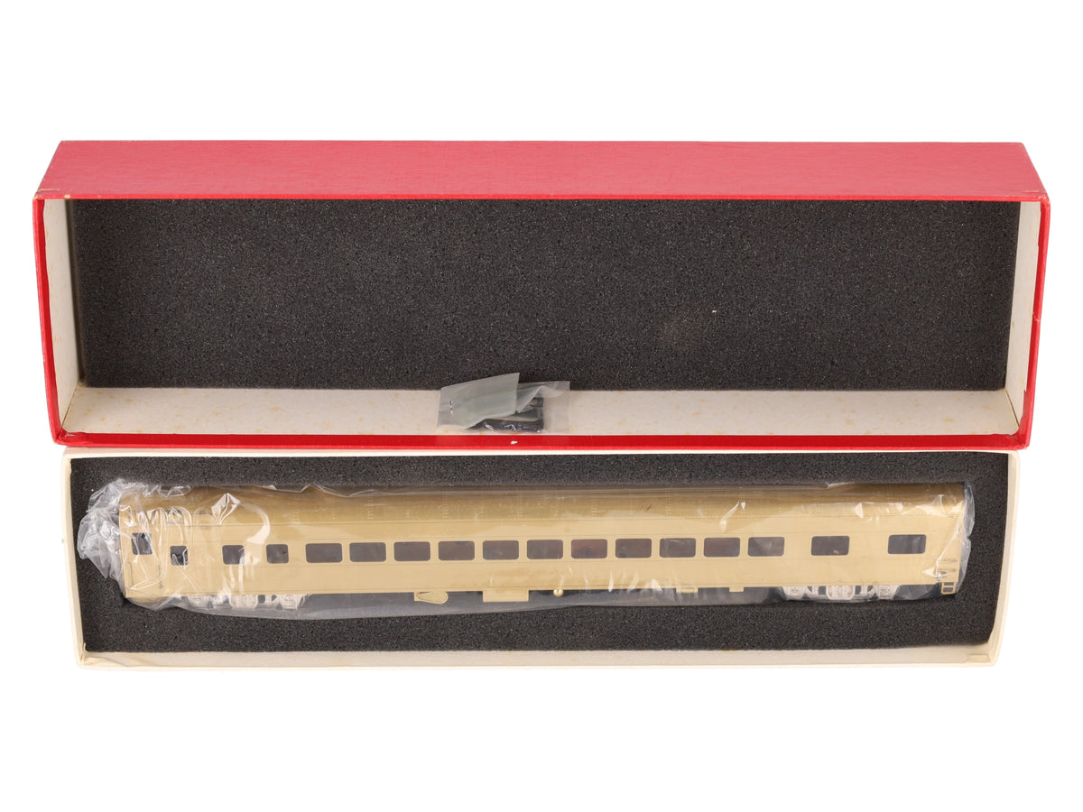 S. Soho & Co. 0457 HO Scale BRASS Union Pacific Coach Car #5543 - Unpainted EX/Box