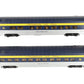 MTH 30-67006 O C&O 60' Streamlined ABS Passenger Set (Set of 2) EX/Box
