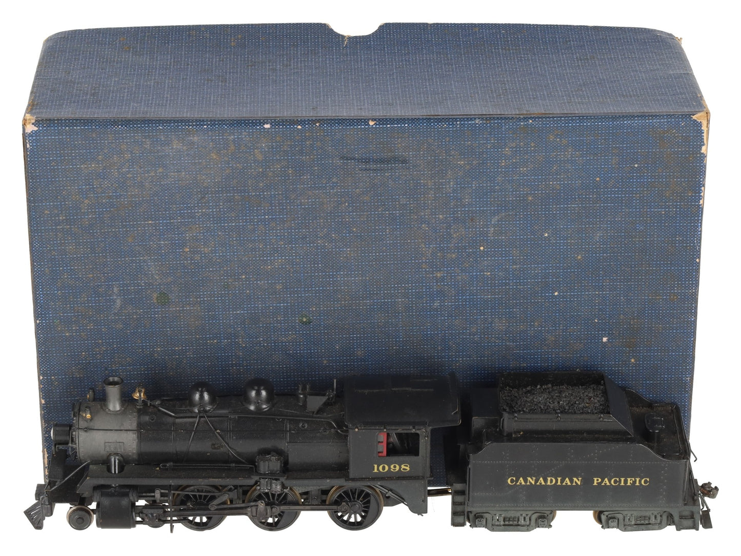 United Models HO Scale BRASS Canadian Pacific Rail 4-6-0 Steam Locomotive/Box