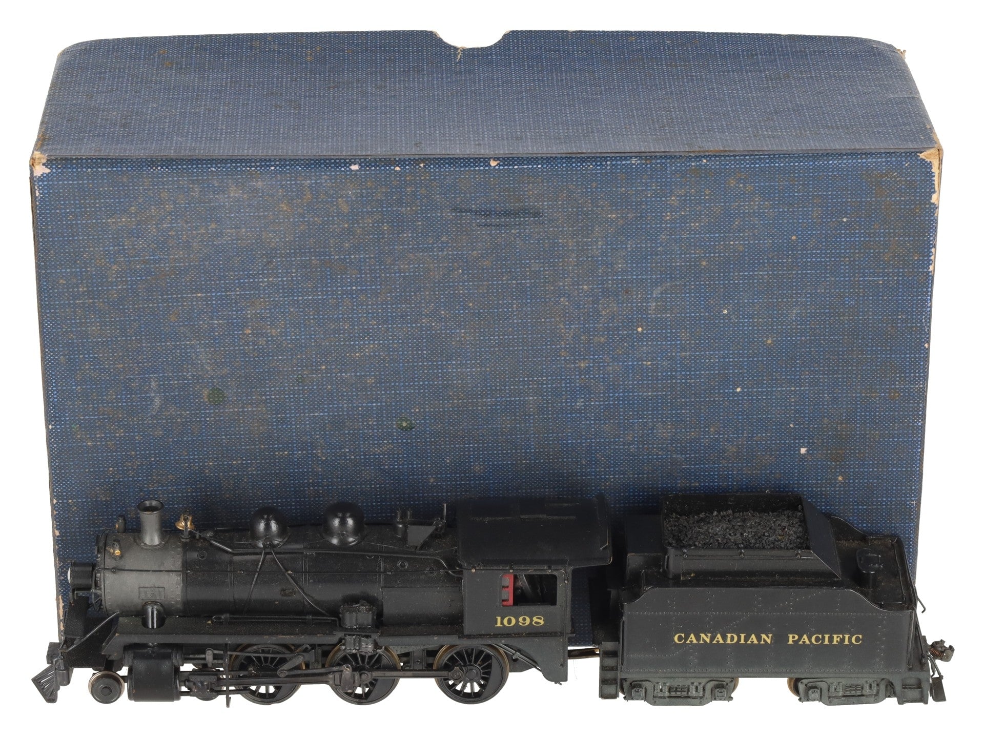 United Models HO Scale BRASS Canadian Pacific Rail 4-6-0 Steam Locomotive/Box