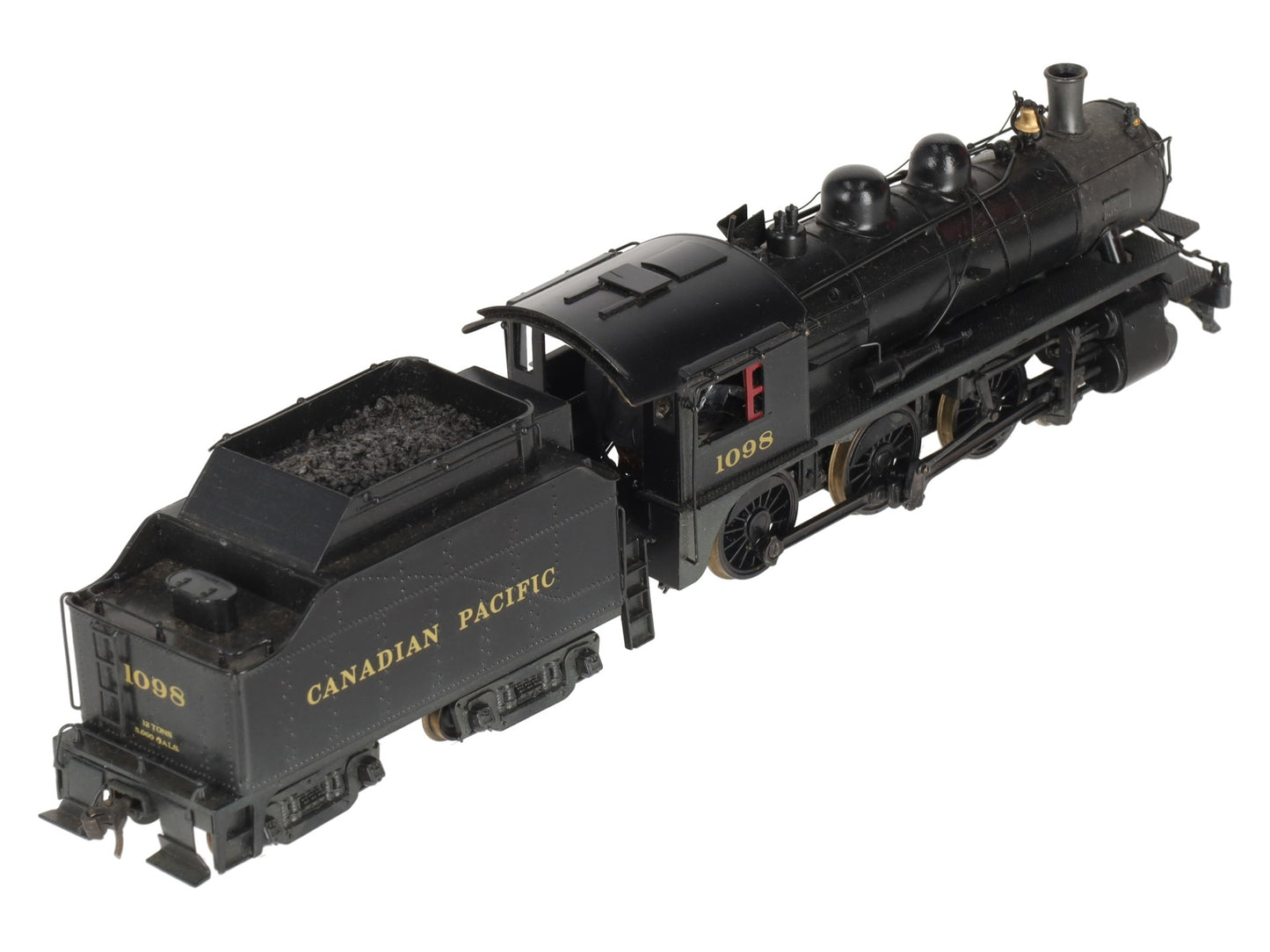 United Models HO Scale BRASS Canadian Pacific Rail 4-6-0 Steam Locomotive/Box