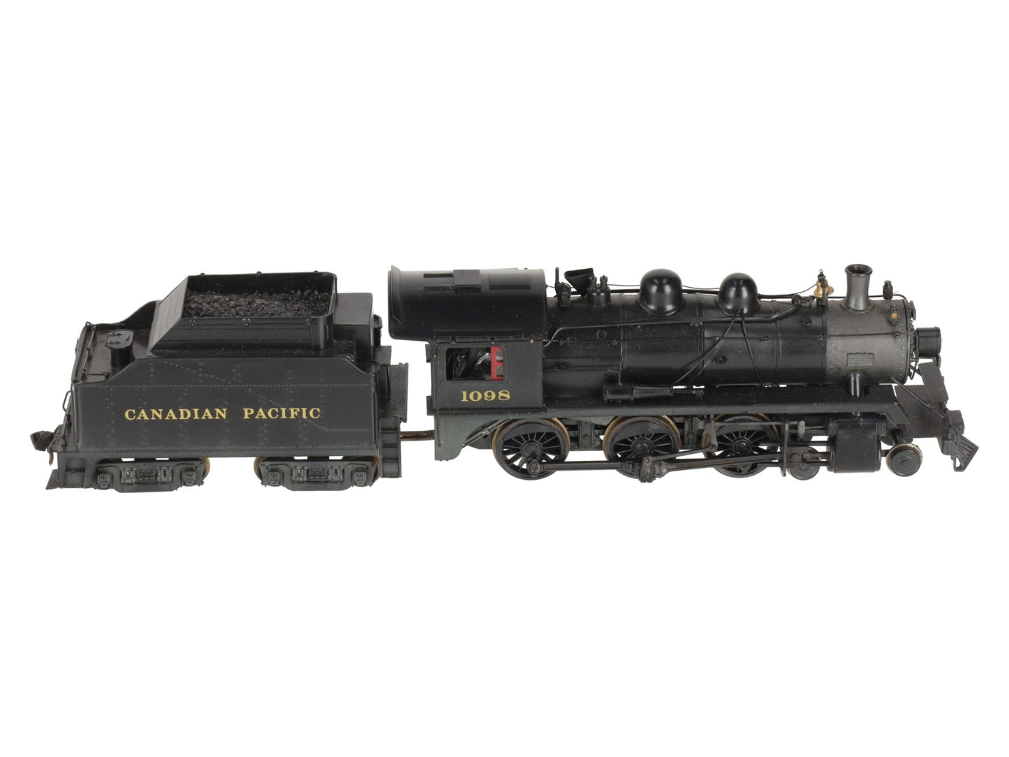 United Models HO Scale BRASS Canadian Pacific Rail 4-6-0 Steam Locomotive/Box