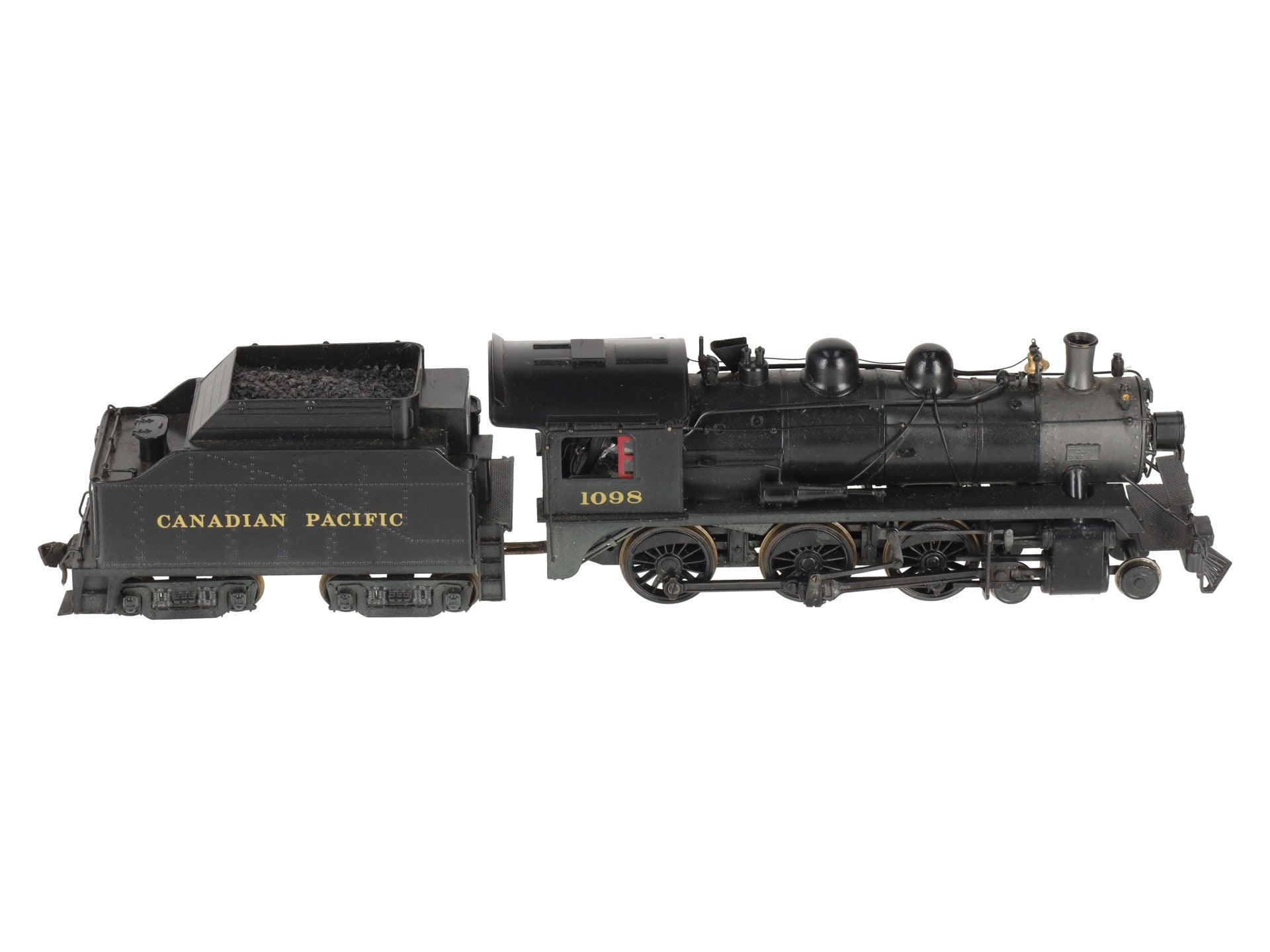 United Models HO Scale BRASS Canadian Pacific Rail 4-6-0 Steam Locomotive/Box
