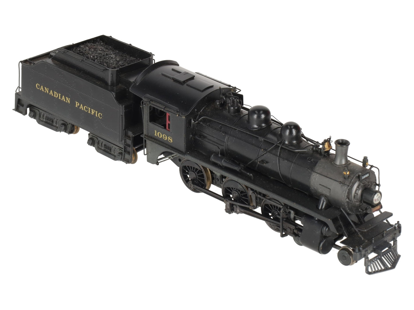 United Models HO Scale BRASS Canadian Pacific Rail 4-6-0 Steam Locomotive/Box