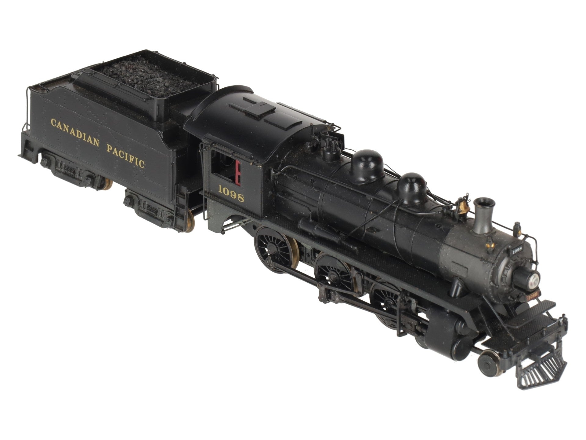United Models HO Scale BRASS Canadian Pacific Rail 4-6-0 Steam Locomotive/Box