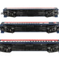 Lionel 2022080 Preamble Express O Gauge Passenger Set (Set of 3) EX