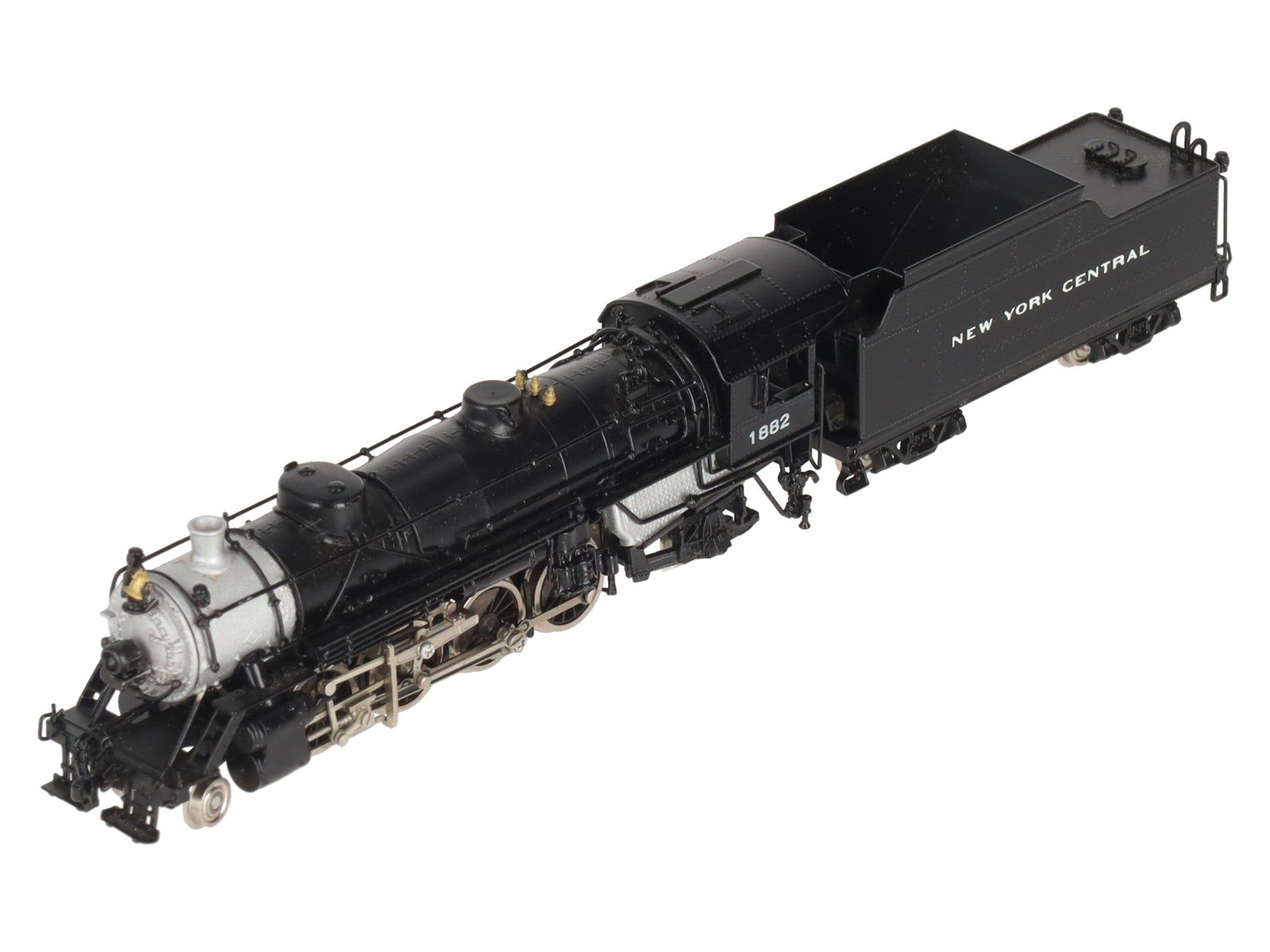 Key Imports 96696 N Scale Brass New York Central Light 2-8-2 Steam Locomotive/Box