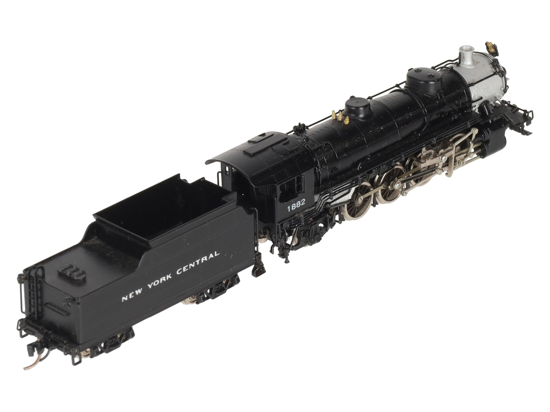 Key Imports 96696 N Scale Brass New York Central Light 2-8-2 Steam Locomotive/Box
