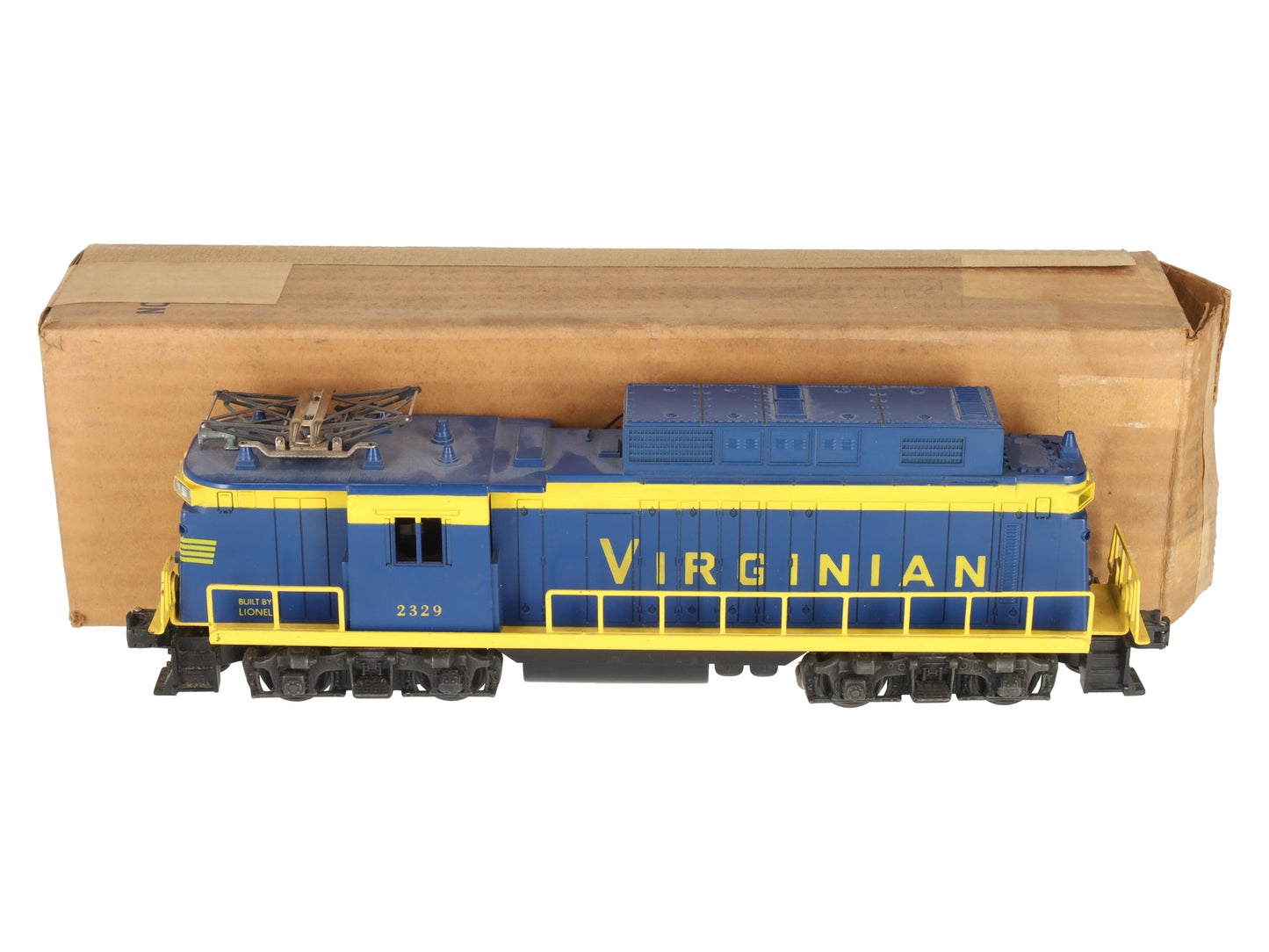 Lionel 2329 Vintage O Virginian Powered Electric Locomotive VG/Box