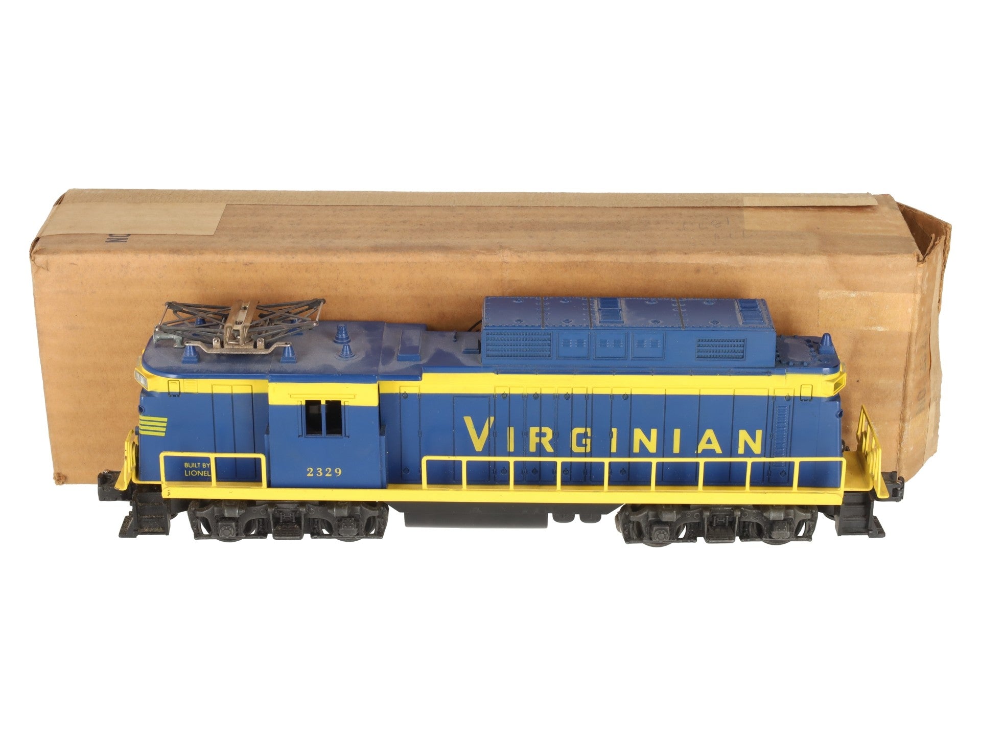 Lionel 2329 Vintage O Virginian Powered Electric Locomotive VG/Box