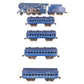 Sakai A-48000 Vintage O Gauge MU Interurban Electric Locomotive Set