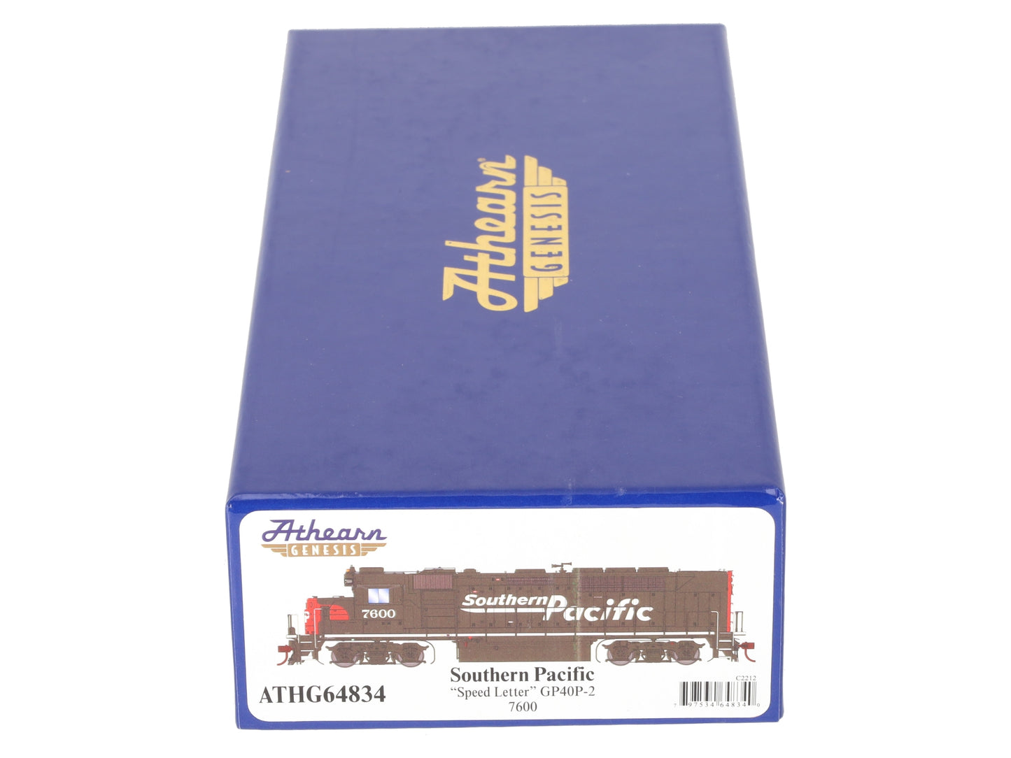 Athearn ATHG64834 HO Southern Pacific "Speed Letter" GP40P-2 Diesel Loco #7600 EX/Box