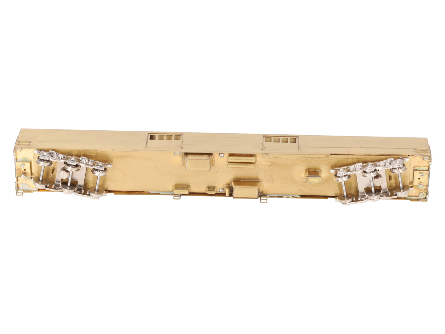 S. Soho & Co. 0464 HO Scale BRASS Union Pacific Baggage Car #5700 - Unpainted EX/Box