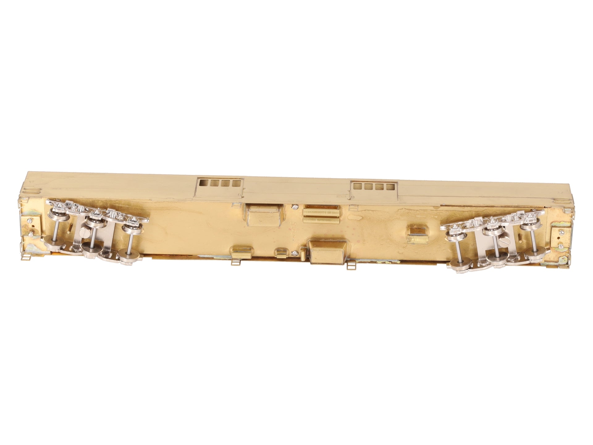 S. Soho & Co. 0464 HO Scale BRASS Union Pacific Baggage Car #5700 - Unpainted EX/Box