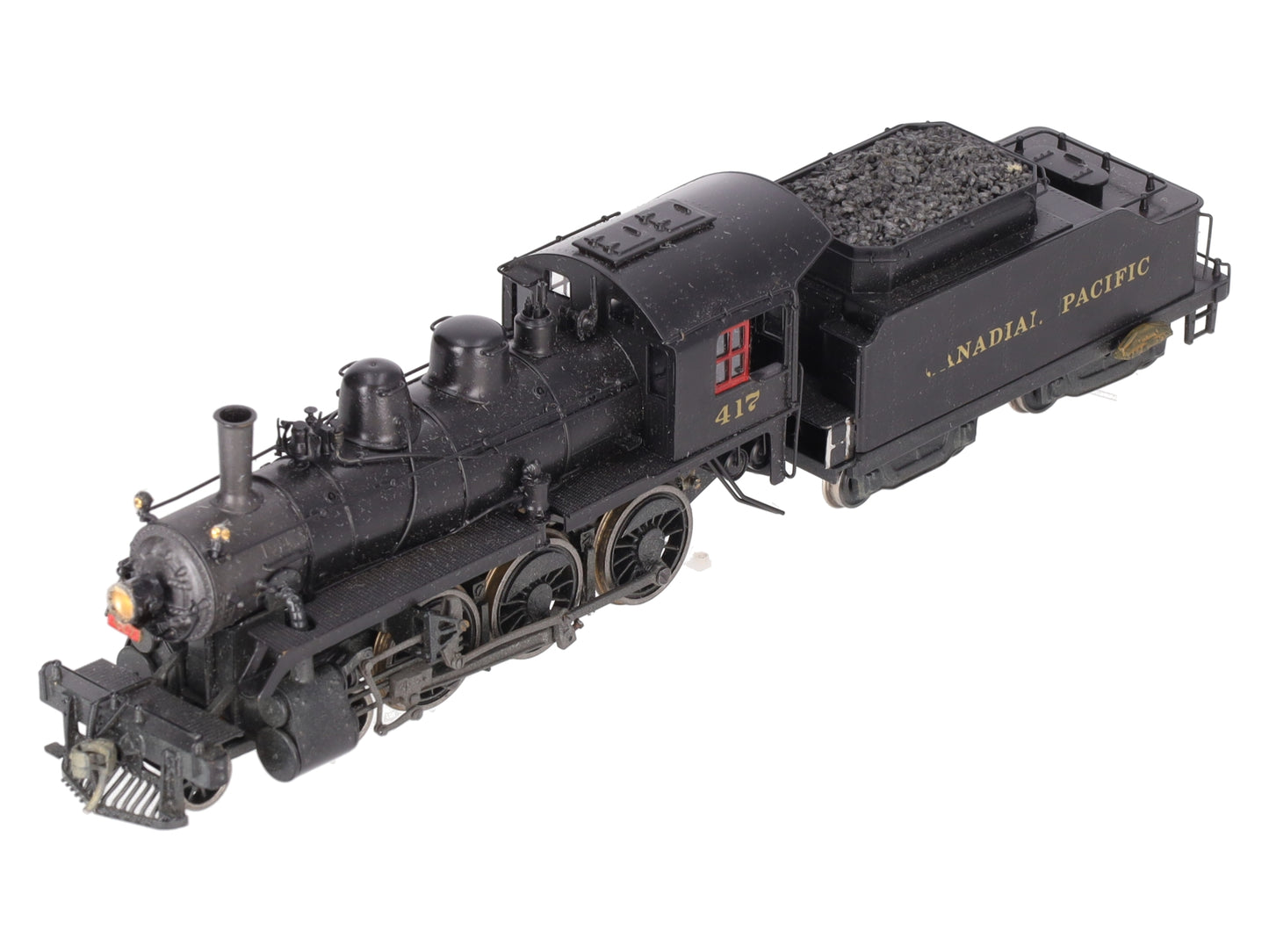 Olympia HO BRASS Canadian Pacific Class D-4g 4-6-0 Steam Locomotive - Painted VG/Box