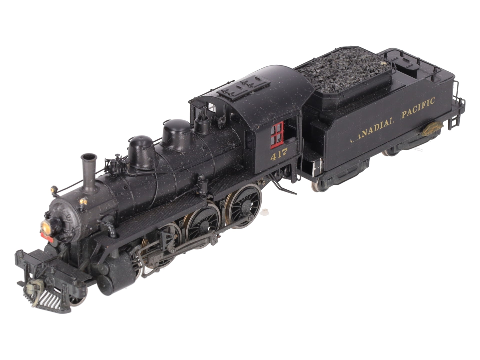 Olympia HO BRASS Canadian Pacific Class D-4g 4-6-0 Steam Locomotive - Painted VG/Box
