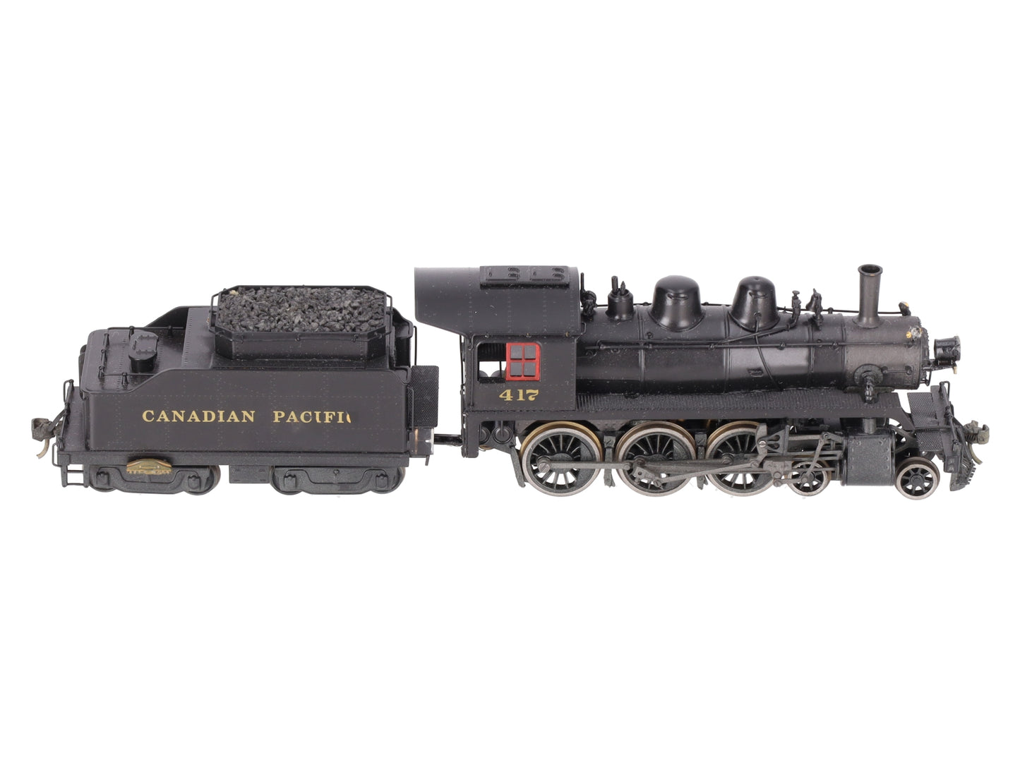 Olympia HO BRASS Canadian Pacific Class D-4g 4-6-0 Steam Locomotive - Painted VG/Box