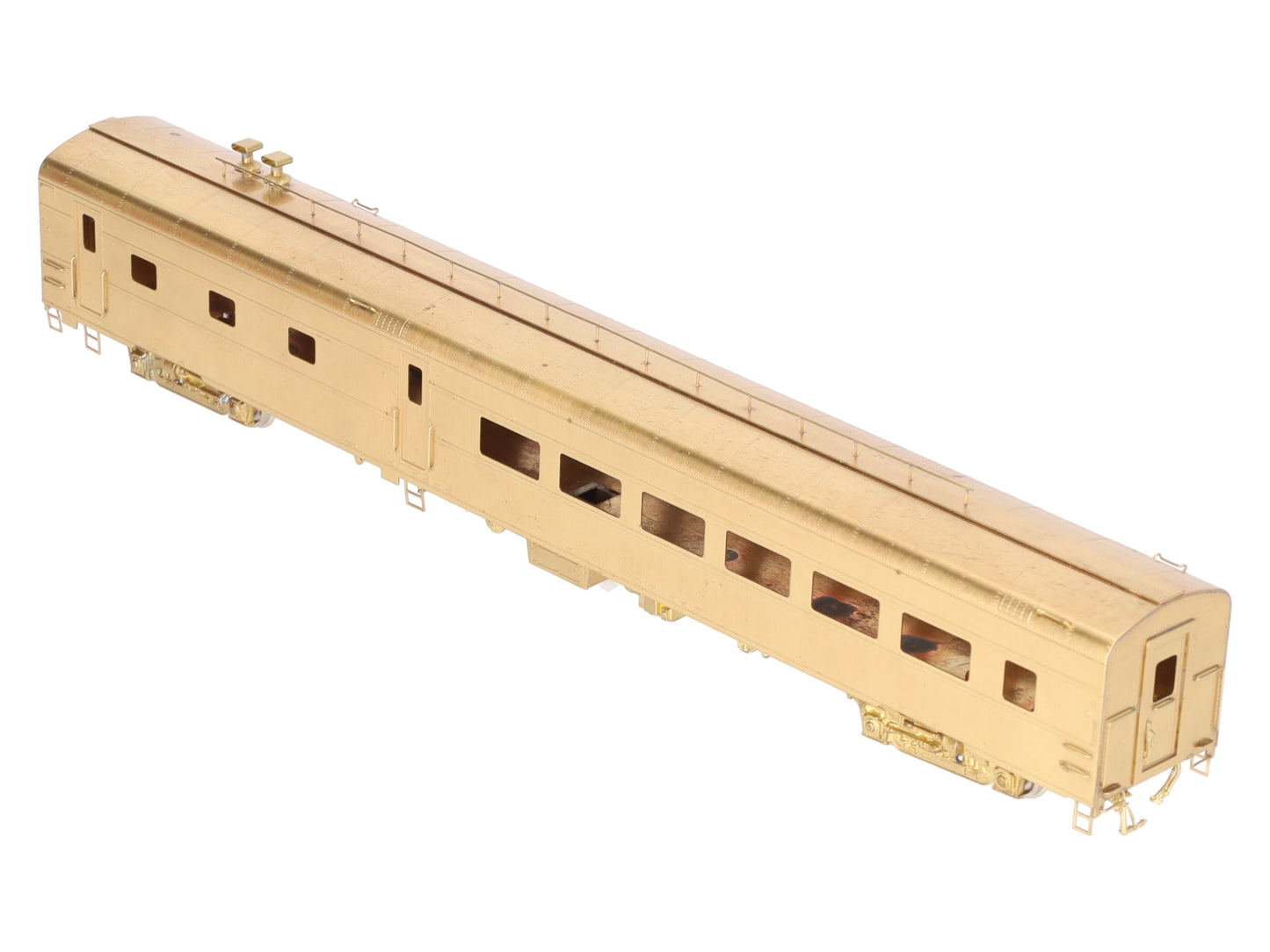 The Coach Yard 4800 HO Scale Union Pacific BRASS Diner Passenger Car - Unpainted EX