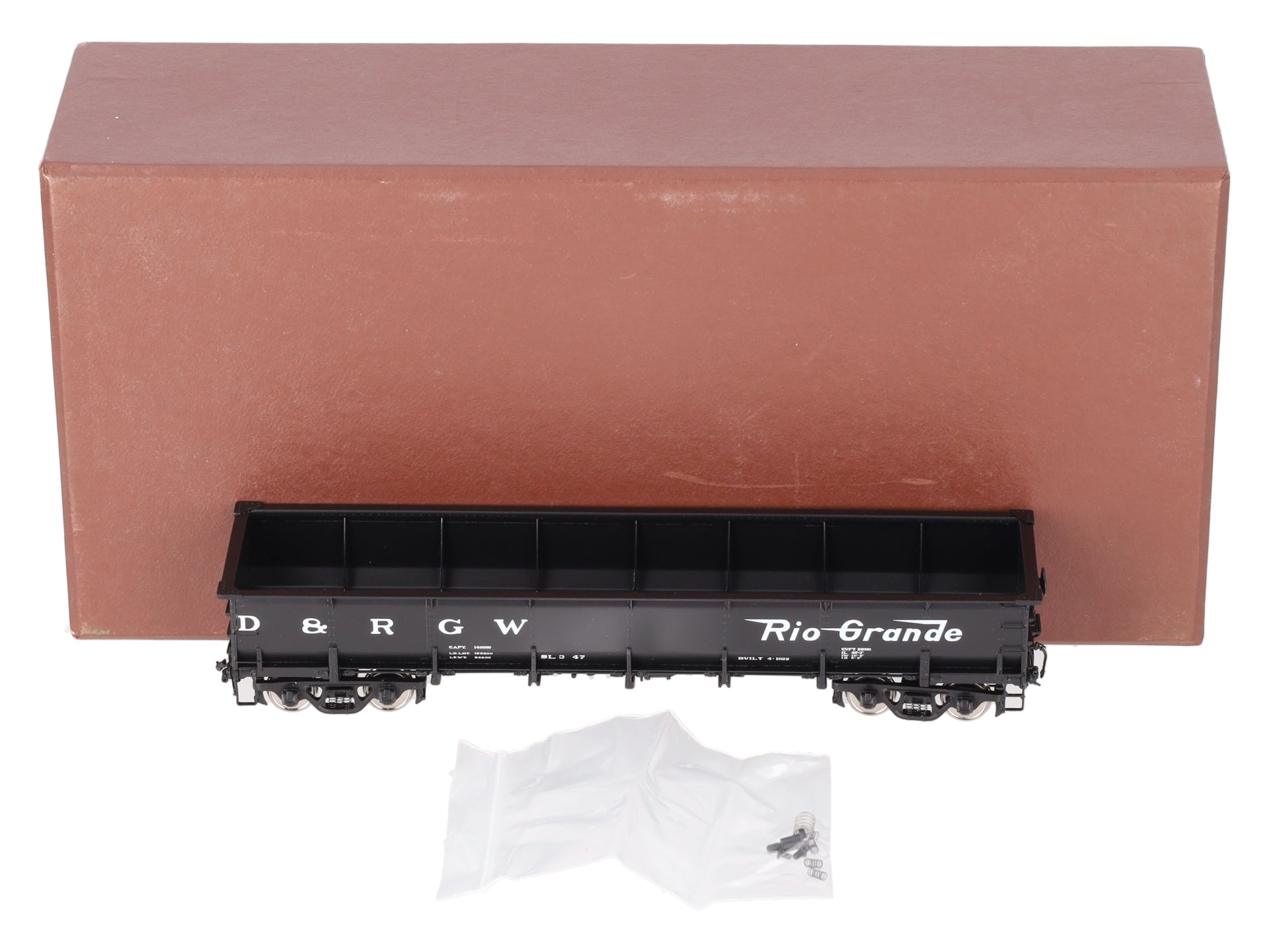 W&R Enterprises HO Scale D&RGW BRASS 47' - 2