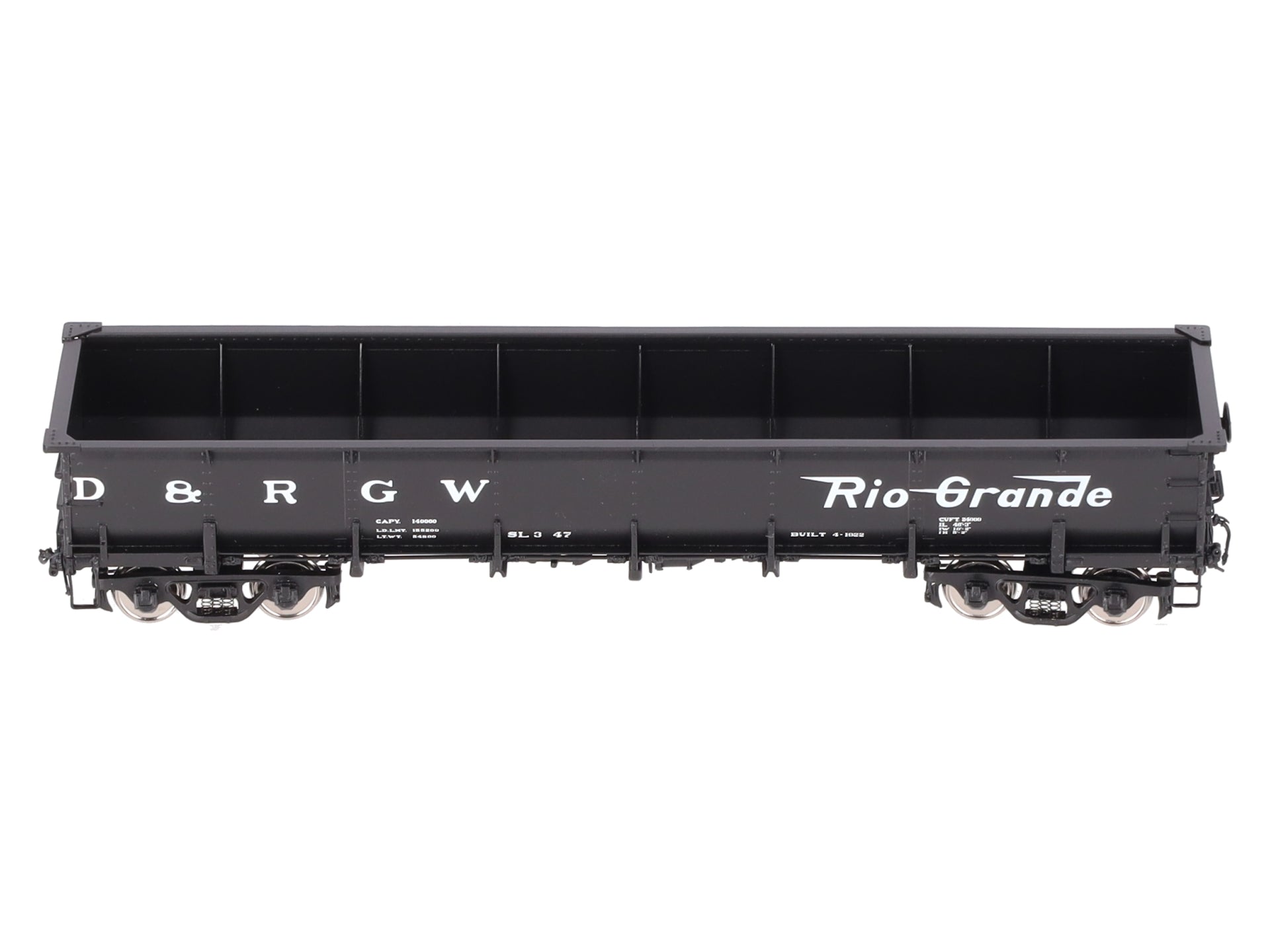 W&R Enterprises HO Scale D&RGW BRASS 47' - 2
