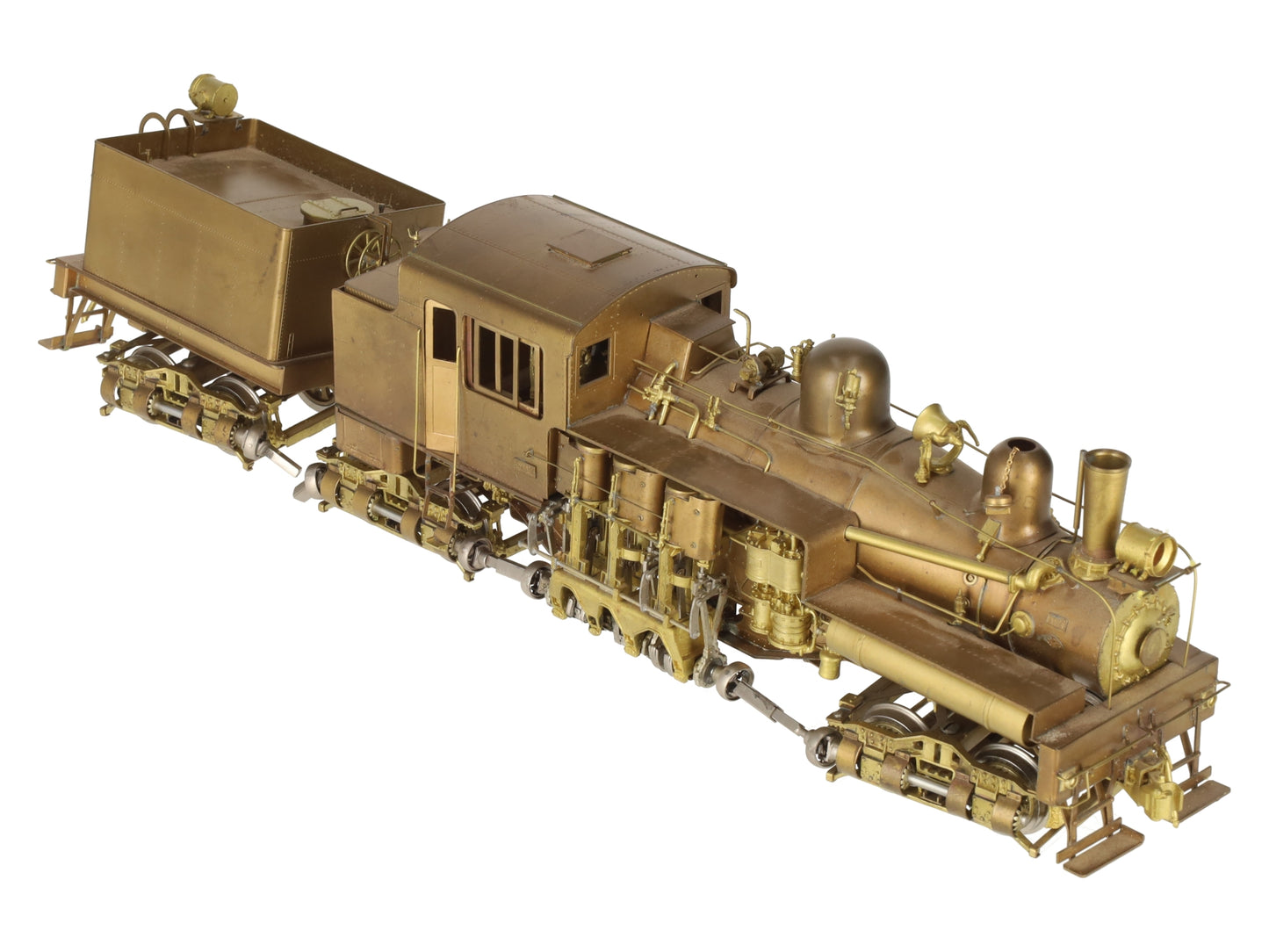 Sunset Models Pacific Coast 3-Truck BRASS Shay- 2-Rail EX/Box