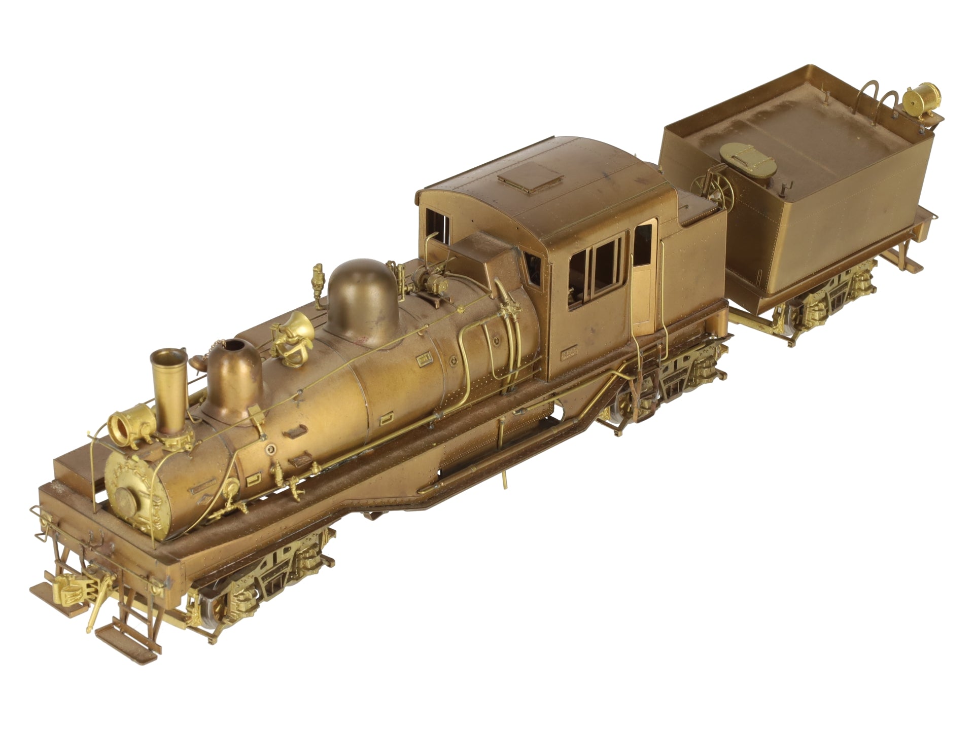 Sunset Models Pacific Coast 3-Truck BRASS Shay- 2-Rail EX/Box