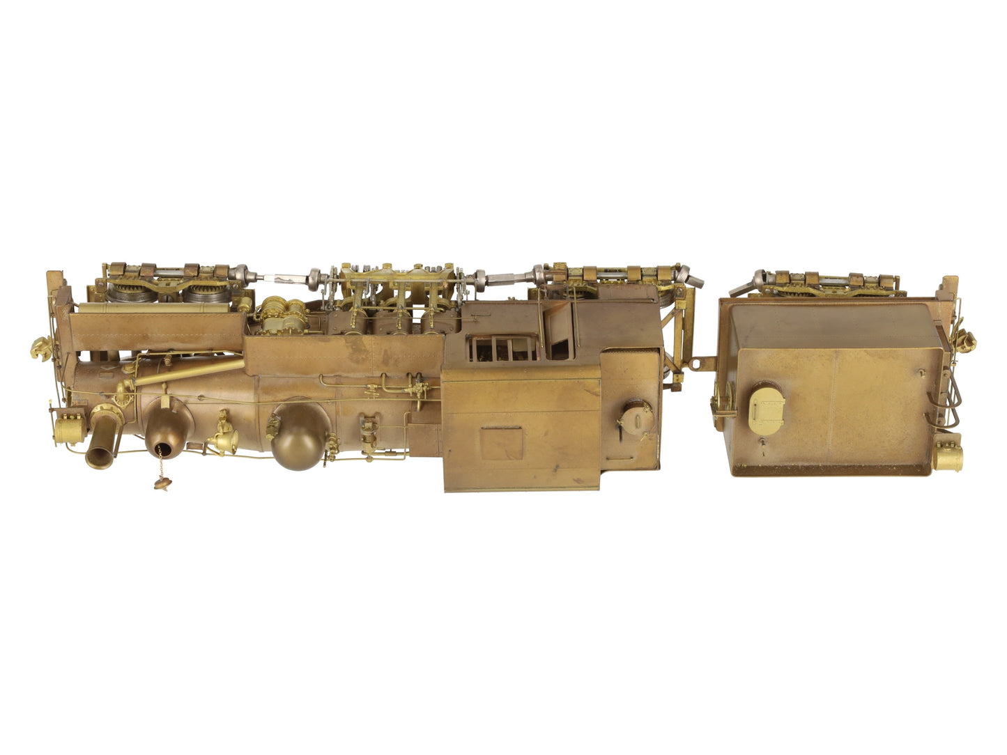 Sunset Models Pacific Coast 3-Truck BRASS Shay- 2-Rail EX/Box