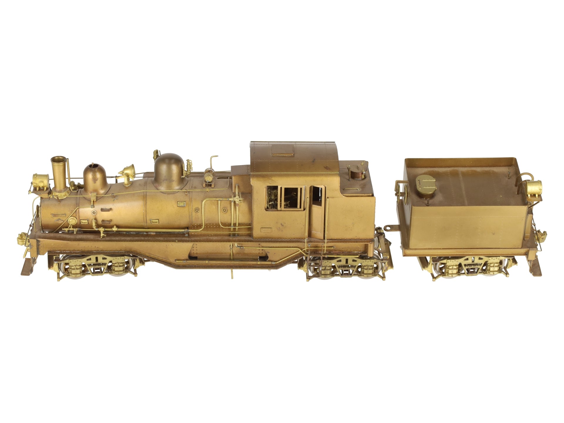Sunset Models Pacific Coast 3-Truck BRASS Shay- 2-Rail EX/Box