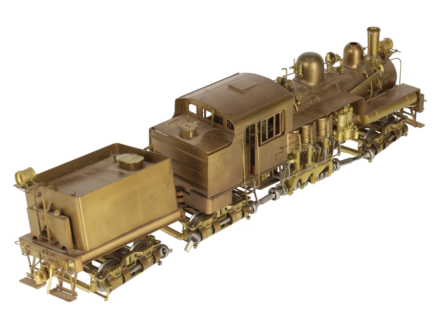 Sunset Models Pacific Coast 3-Truck BRASS Shay- 2-Rail EX/Box