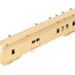 S. Soho & Co. HO Scale Brass Southern Pacific 72' Baggage-Postal Car - Unpainted EX