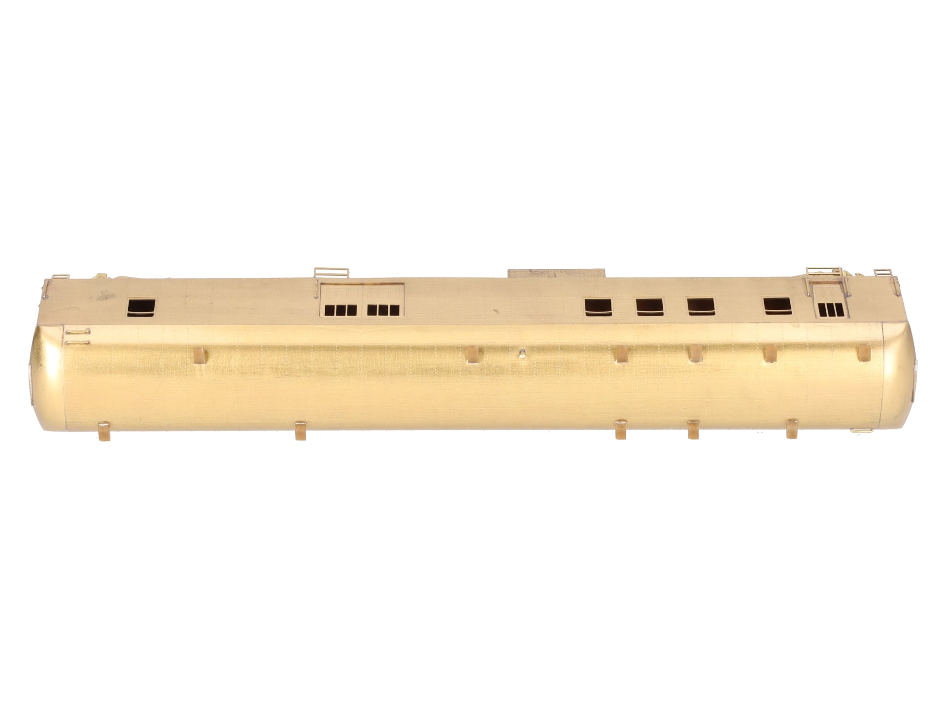 S. Soho & Co. HO Scale Brass Southern Pacific 72' Baggage-Postal Car - Unpainted EX
