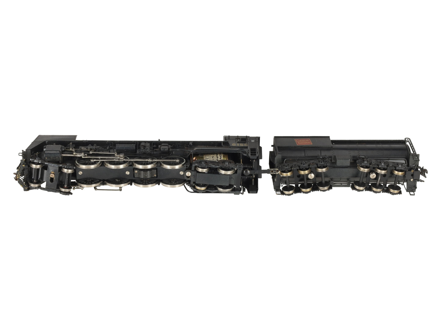 Van Hobbies HO BRASS CNR 4-8-4 U-2b,c Steam Loco & Tender -Painted/Box