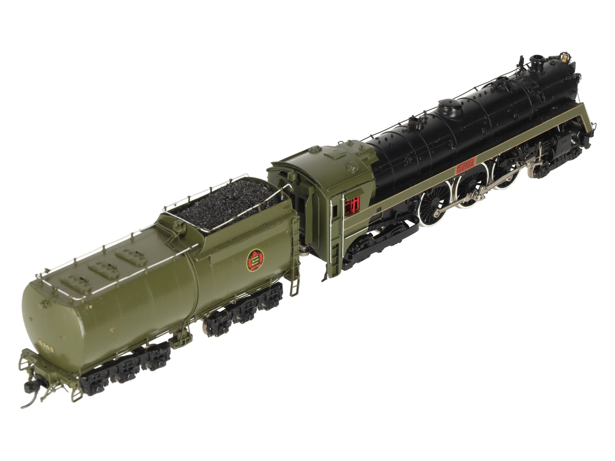 Van Hobbies HO Scale BRASS CNR K-5A 4-6-4 Steam Locomotive & Tender - Painted/Box