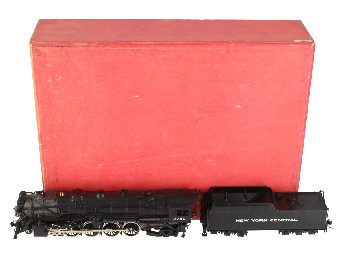 Key Imports HO BRASS NYC L-2a 4-8-2 Mohawk Steam Locomotive & Tender -F/P EX/Box