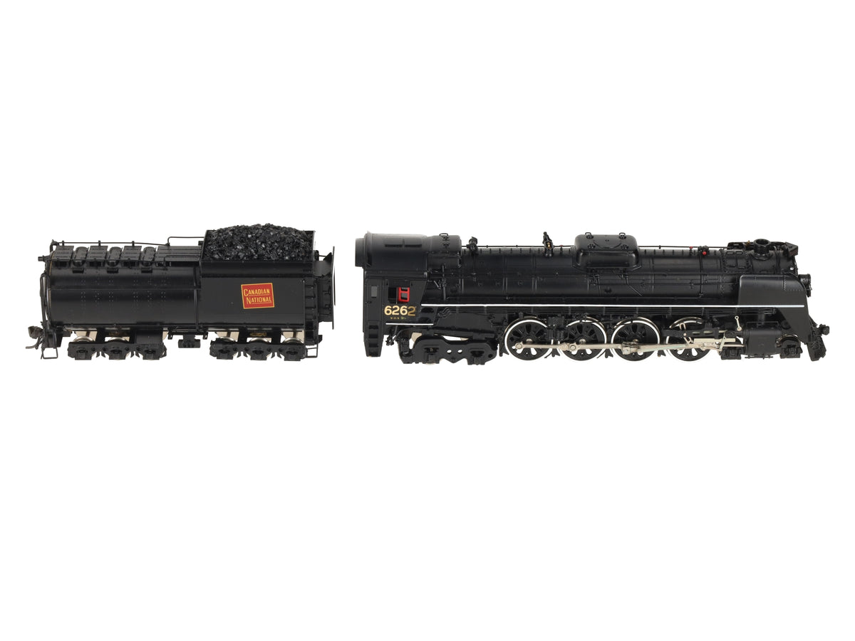 Toby Class 6200 HO BRASS CNR Class 6200 4-8-4 Steam Loco/Tender - painted/Box