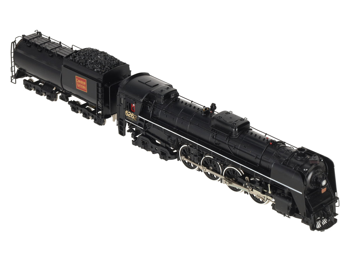 Toby Class 6200 HO BRASS CNR Class 6200 4-8-4 Steam Loco/Tender - painted/Box