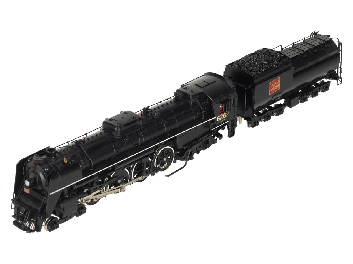 Toby Class 6200 HO BRASS CNR Class 6200 4-8-4 Steam Loco/Tender - painted/Box