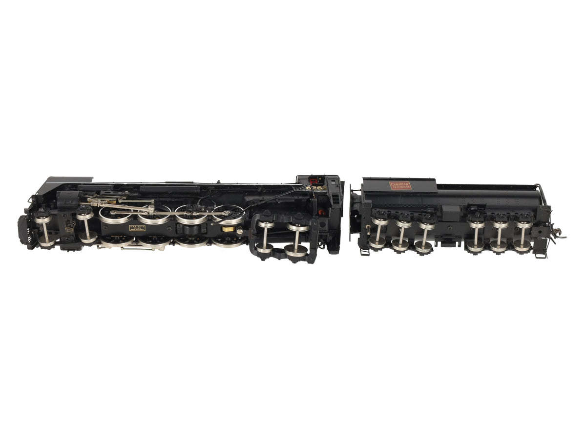 Toby Class 6200 HO BRASS CNR Class 6200 4-8-4 Steam Loco/Tender - painted/Box