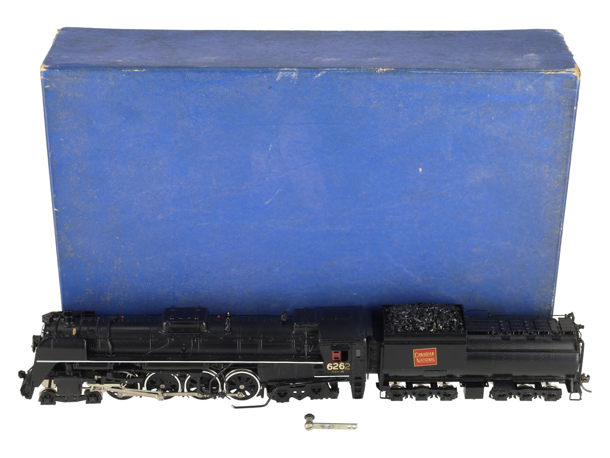 Toby Class 6200 HO BRASS CNR Class 6200 4-8-4 Steam Loco/Tender - painted/Box