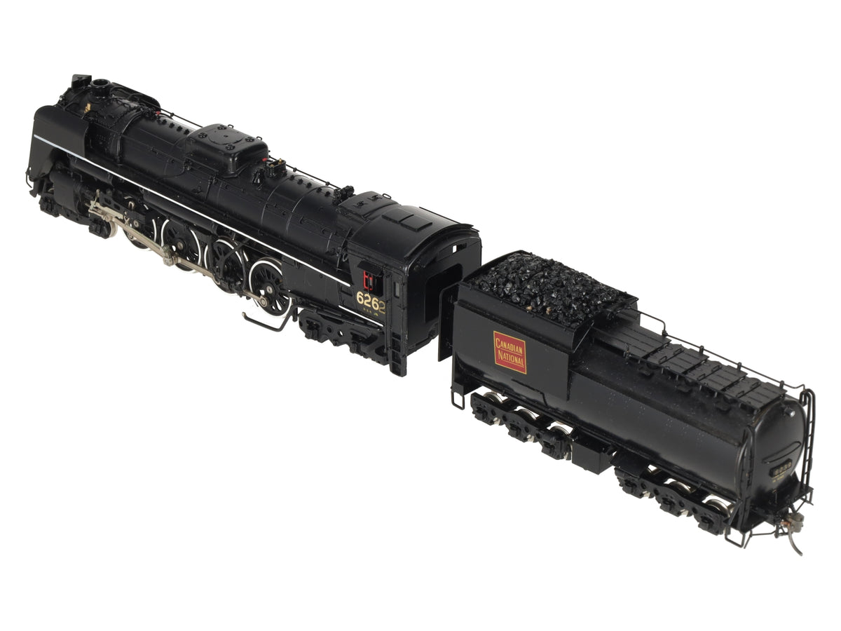 Toby Class 6200 HO BRASS CNR Class 6200 4-8-4 Steam Loco/Tender - painted/Box